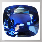 Sapphire Blue Poster (Voorkant)