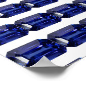 Sapphire Blue Poster (Hoek)