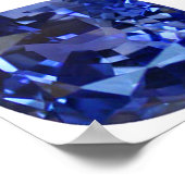 Sapphire Blue Poster (Hoek)