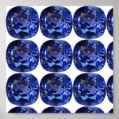 Sapphire Blue Poster (Voorkant)
