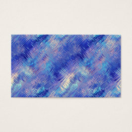Sapphire Blue Scribged Texture Visitekaartje