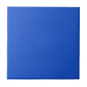Sapphire Blue Solid Color Tile Tegeltje (Voorkant)