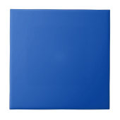 Sapphire Blue Solid Color Tile Tegeltje (Voorkant)