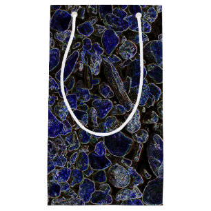 Sapphire Blue Stones met stralende gloed Klein Cadeauzakje