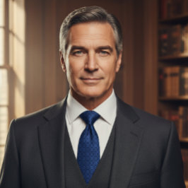 Sapphire Blue Stropdas