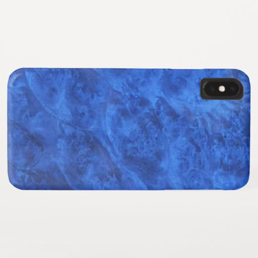 Sapphire Blue Velvet Case-Mate iPhone Case (Achterkant (horizontaal))