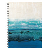 Sapphire Blue-Waterverf Notitieboek (Voorkant)