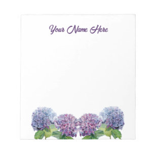 Sapphire Blues Hydrangea Notitieblok