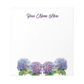 Sapphire Blues Hydrangea Notitieblok