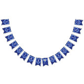 Sapphire bruiloft 45e verjaardag aangepaste foto vlaggetjes (Alle)