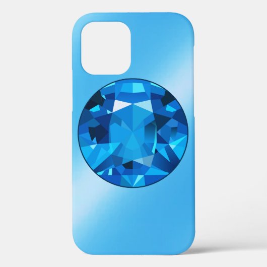 Sapphire Case-Mate iPhone Case (Achterkant)
