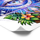 Sapphire Celestial Eye Poster (Hoek)