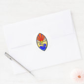 Sapphire Current Lamen Sticker (Envelop)