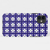 Sapphire Diamond Art, Blue Case-Mate iPhone Case (Achterkant (horizontaal))