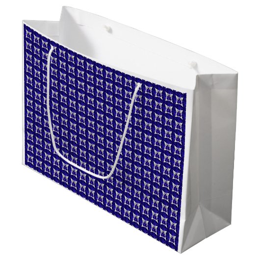Sapphire Diamond Art, Blue Groot Cadeauzakje (Voorkant Gekanteld)