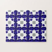 Sapphire Diamond Art, Blue Legpuzzel (Horizontaal)