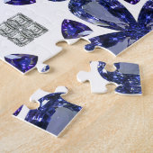 Sapphire Diamond Art, Blue Legpuzzel (Zijkant)