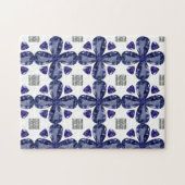 Sapphire Diamond Art, Blue Legpuzzel (Horizontaal)