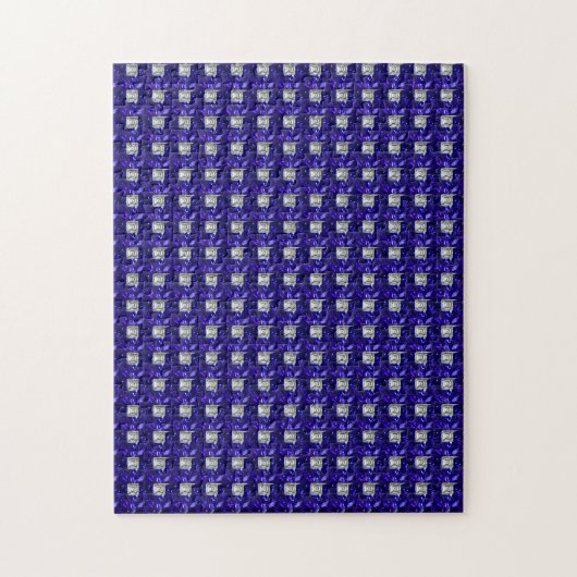 Sapphire Diamond Art, Blue Legpuzzel (Verticaal)