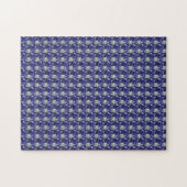 Sapphire Diamond Art, Blue Legpuzzel (Horizontaal)