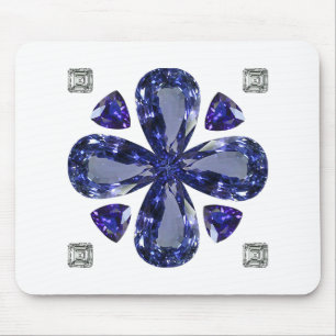 Sapphire Diamond Art, Blue Muismat