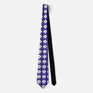 Sapphire Diamond Art, Blue Stropdas