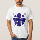 Sapphire Diamond Art, Blue T-shirt (Voorkant)