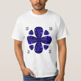 Sapphire Diamond Art, Blue T-shirt