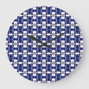 Sapphire Diamond Gemstone Art Blue Grote Klok