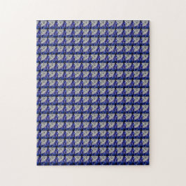Sapphire Diamond Gemstone Art Blue Legpuzzel