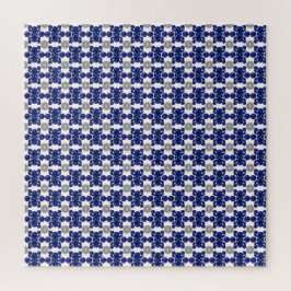 Sapphire Diamond Gemstone Art Blue Legpuzzel