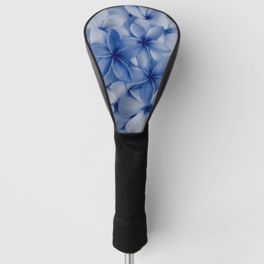 Sapphire en Azure Flowers Golfheadcover (Voorkant)