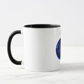 Sapphire Gem Blue Coffee Mok September Birthstone (Links)