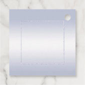 Sapphire Gem & Glitter 45th Wedding Jubileum Bedankjes Labels (Achterkant)