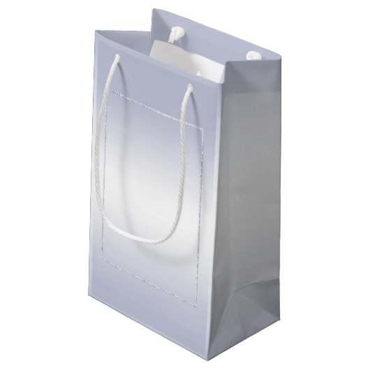 Sapphire Gem & Glitter 45th Wedding Jubileum Klein Cadeauzakje (Achterkant Gekanteld)