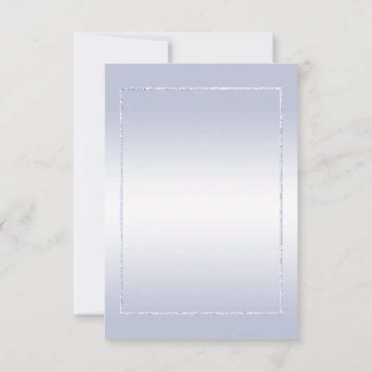 Sapphire Gem & Glitter 45th Wedding Jubileum S Save The Date (Achterkant)