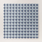 Sapphire Gemstone Art, Blue Legpuzzel (Horizontaal)