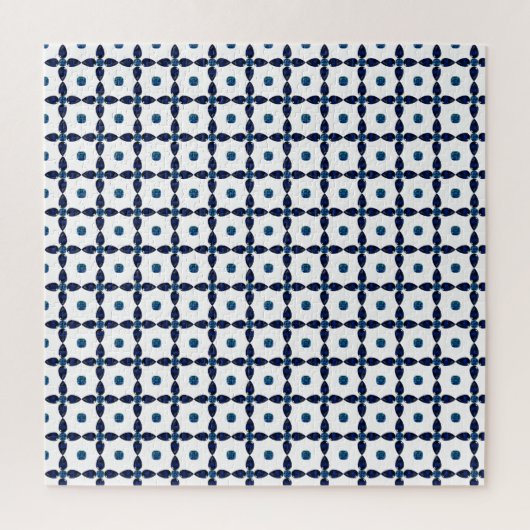 Sapphire Gemstone Art, Blue Legpuzzel (Verticaal)