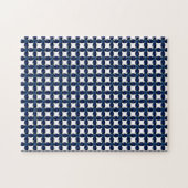 Sapphire Gemstone Art, Blue Legpuzzel (Horizontaal)