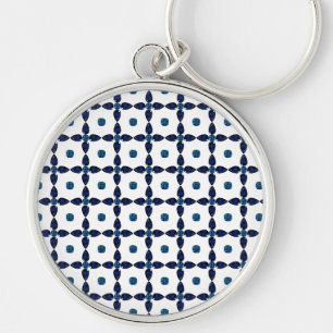 Sapphire Gemstone Art, Blue Sleutelhanger