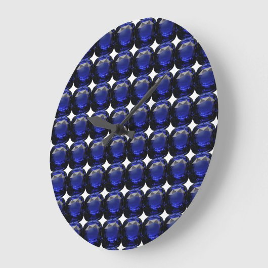 Sapphire Gemstone Blue Grote Klok (Hoek)