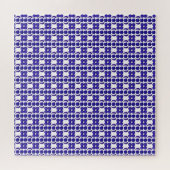 Sapphire Gemstone Blue Legpuzzel (Horizontaal)