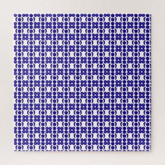 Sapphire Gemstone Blue Legpuzzel (Verticaal)