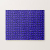 Sapphire Gemstone Blue Legpuzzel (Horizontaal)