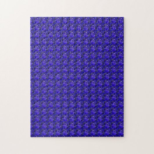 Sapphire Gemstone Blue Legpuzzel (Verticaal)