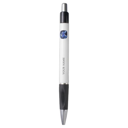 Sapphire Gemstone Pen (Voorkant Verticaal)