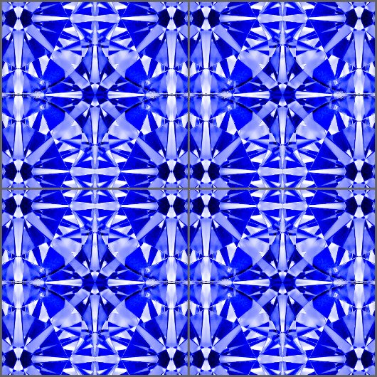 Sapphire Gemstone Tegeltje