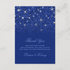 Sapphire Glitz Glitter - Bedankt voor je kaarten