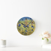 Sapphire & Gold Clock Ronde Klok (Huis)