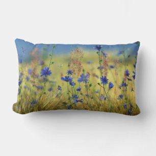 Sapphire & Gold Pillow Kussen
